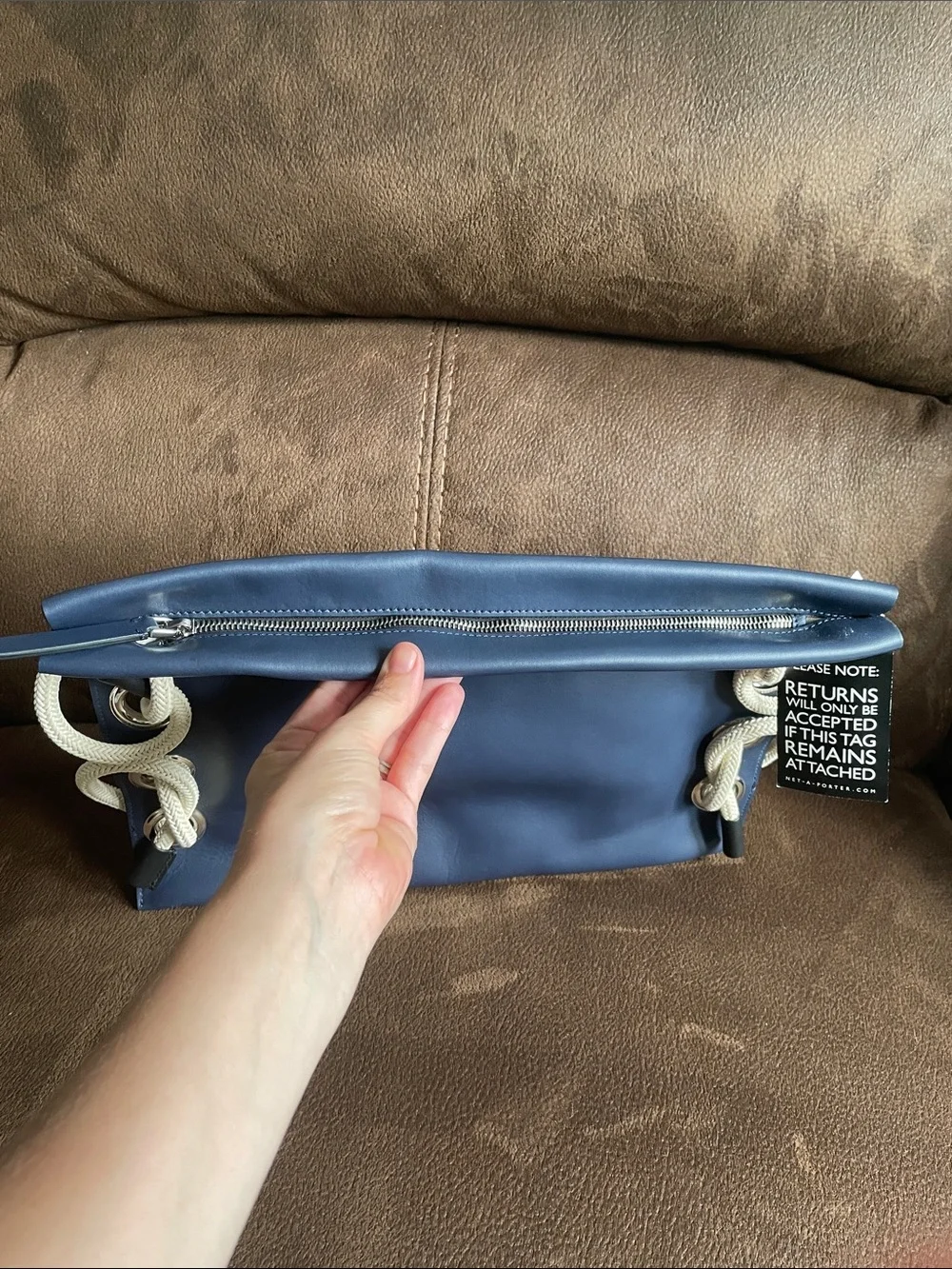 Marni Satellite Calf Leather Clutch Bag